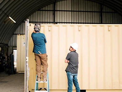 Urusan Pasca Penyelenggaraan Untuk Bilik Aktiviti Kontena